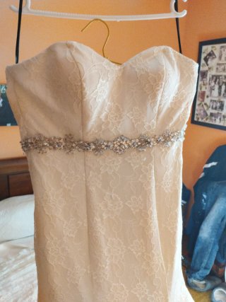 Vestido de Novia Talla 42 Encaje