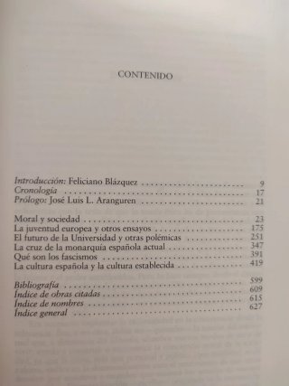 Obras completas José Luis L. Aranguren
