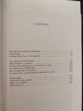 Obras completas José Luis L. Aranguren