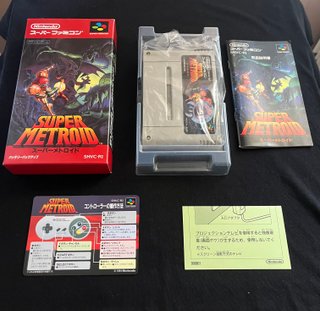 Super metroid mint snes super famicom Nintendo