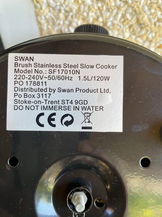 Slow cooking