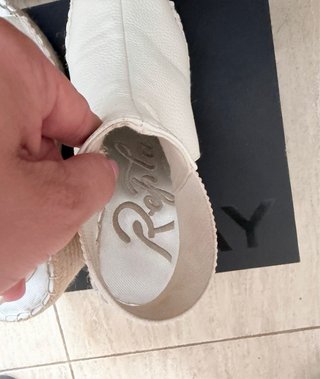 Sandalias cuña Replay blancas