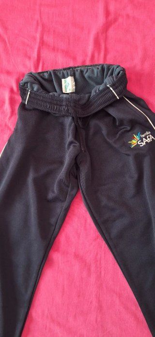 Chándal Colegio MC Vadra Negro Multicolor