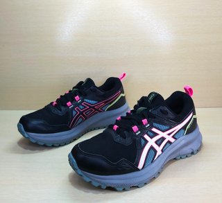 Zapatillas Asics Trail Scout 3 Negras y Rosas