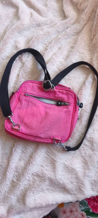 Bolso y Mochila Kipling Rosa
