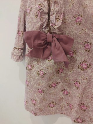 Vestido niña estampado floral