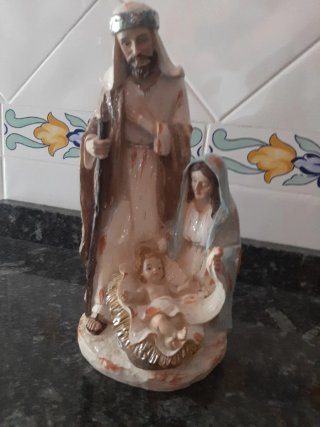 Belén figuras Sagrada Familia