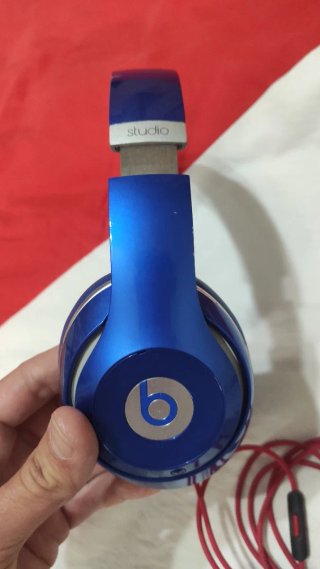 Beats Studio Azul con Cable y Almohadillas Nuevas