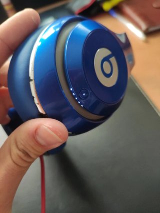 Beats Studio Azul con Cable y Almohadillas Nuevas