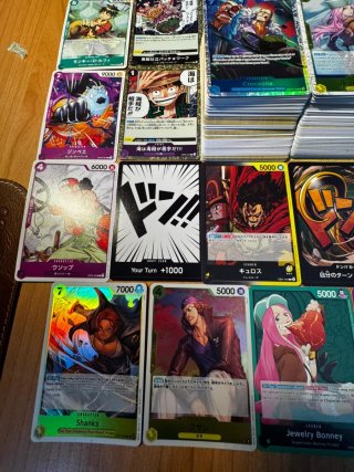 Lotto carte One Piece