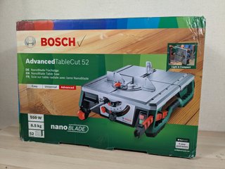 Sierra de mesa Bosch AdvancedTableCut 52