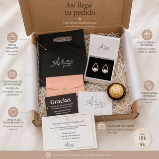 Pendientes Aro Oro 18k 750
