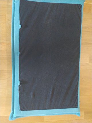 Cabecero Cama 90 Tela Verde