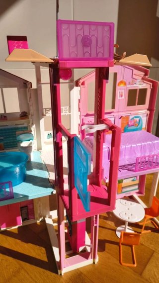 Barbie Casa a 3 Piani - Ottime Condizioni