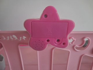 Cuna colecho Nenuco rosa con osito