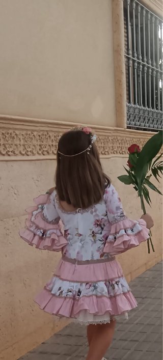 Vestido Flamenca Niña 5-8 Años