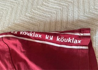 Camiseta Kouklax Talla M Roja y Blanca