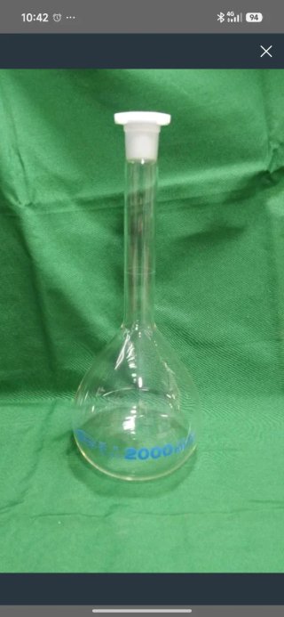 Matraz aforado 2000 ml