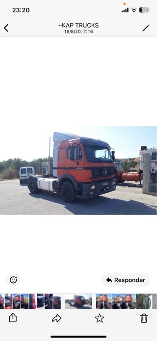 Cabeza tractora Mercedes SK 1850