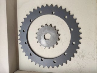 Kit Cadena Regina Yamaha XT Oro/Plata