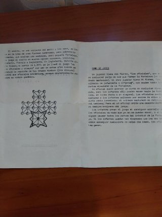 Juego de mesa artesanal El Asalto