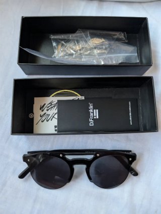 Gafas de sol D.Franklin negras y grises