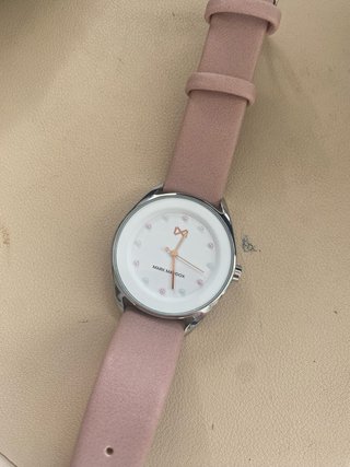Reloj Mark Maddox Rosa y Plateado Nuevo