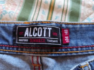 Pantaloni corti jeans uomo Alcott Terranova taglia