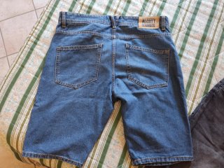 Pantaloni corti jeans uomo Alcott Terranova taglia