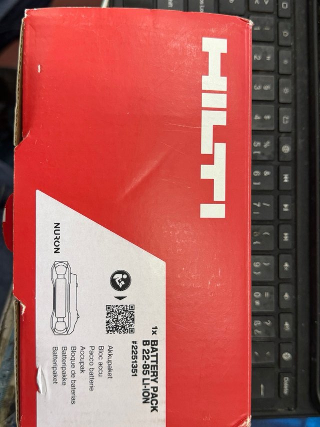 Batería Hilti B 22-85 Li-Ion 22V