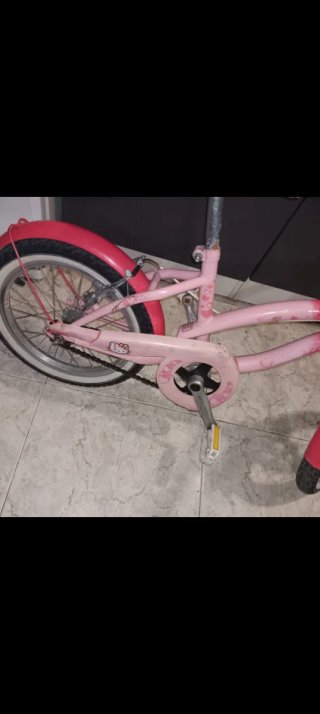 Bicicleta Infantil Hello Kitty Rosa