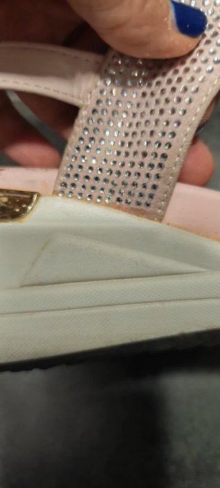 Sandalias de fiesta con pedrería