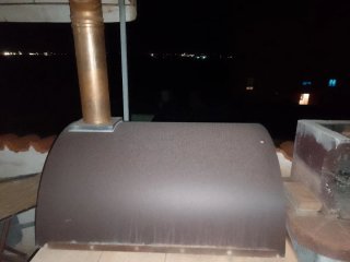 Forno a legna professionale come nuovo
