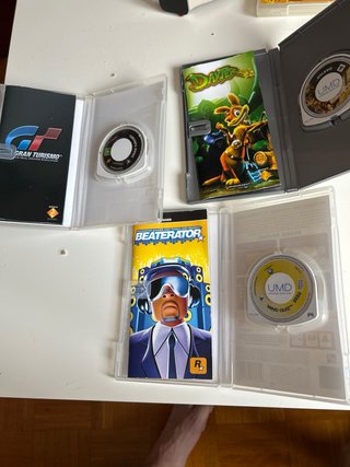 Lote 3 Juegos PSP: Gran Turismo, Beaterator, Daxte