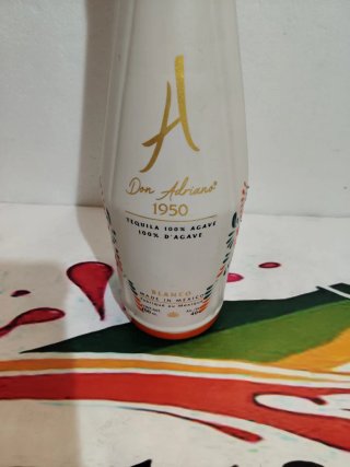 Bottiglia vuota Tequila Don Adriano 1950