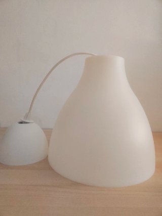 Lámpara de techo IKEA blanca