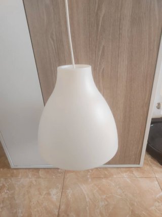 Lámpara de techo IKEA blanca