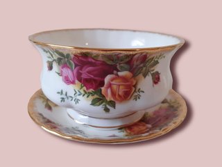 Servicio café para 2 Royal Albert Old Country Rose