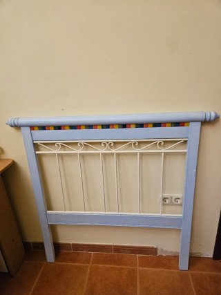 Cabecero Cama Infantil Azul
