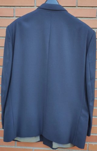 Chaqueta cruzada caballero azul