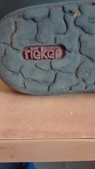 Botines Rieker Rojo/Marrón Talla 37