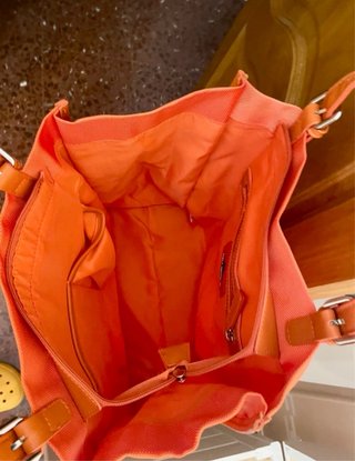 Borsa a mano Bottega Veneta arancione