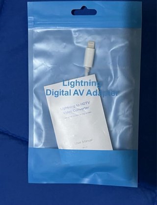 Adaptador HDMI para iPhone/iPad ¡Nuevo a estrenar!
