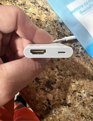 Adaptador HDMI para iPhone/iPad ¡Nuevo a estrenar!