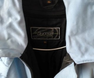 Chaqueta  Moto Mujer BKS  T/XL Celeste