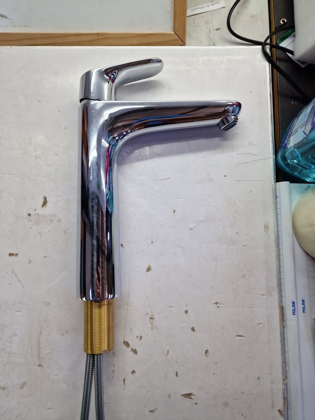Grifo Lavabo Alto Hansgrohe Logis XL Cromo