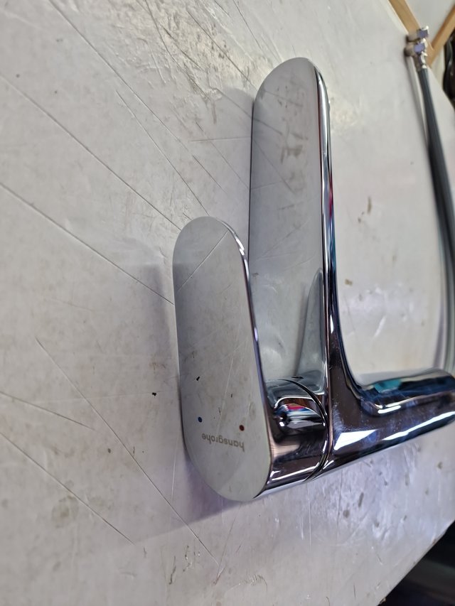 Grifo Lavabo Alto Hansgrohe Logis XL Cromo