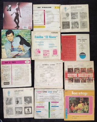 Lote 46 Vinilos antiguos 7 Pulgadas Varios