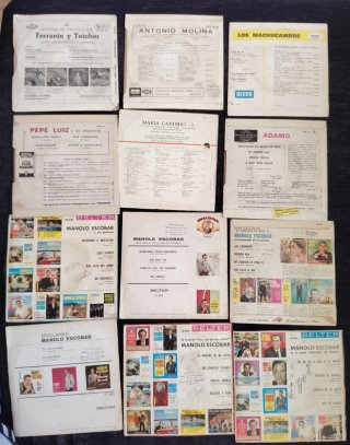 Lote 46 Vinilos antiguos 7 Pulgadas Varios