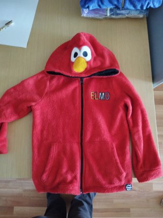 Chaqueta Elmo PortAventura Roja Elmo, talla 12